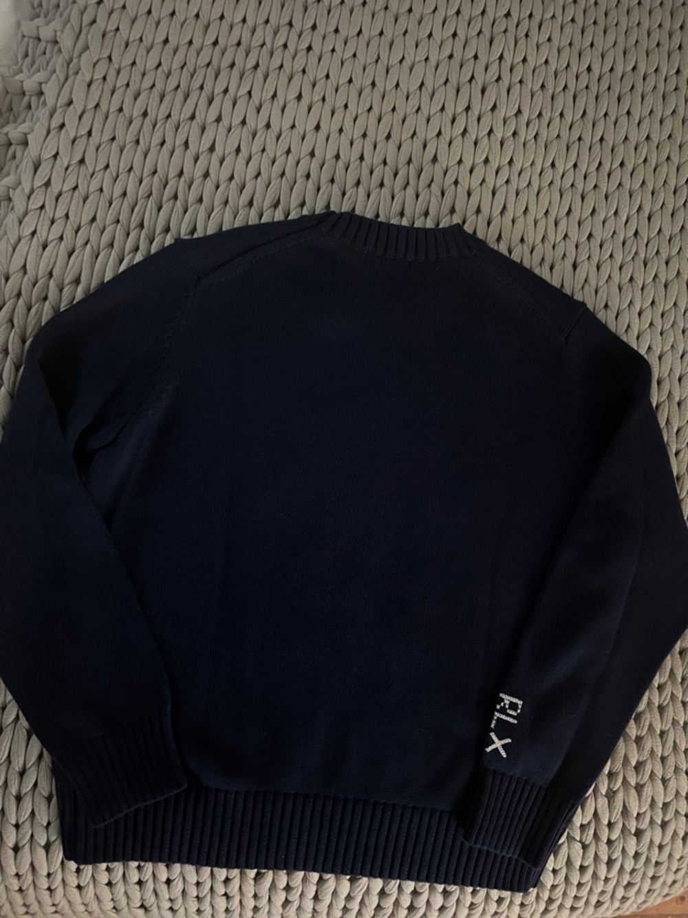 Polo Bear Crewneck Sweater - Navy Blue - Picture 5 of 5